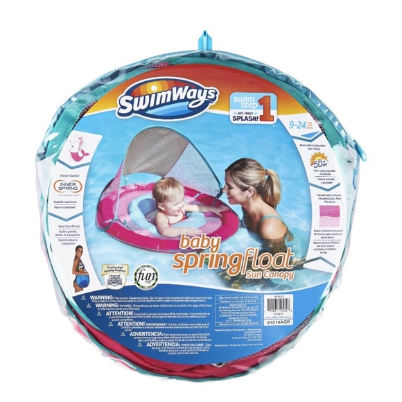 SwimWays Baby Spring Float Sun Canopy - Picture 1 of 6